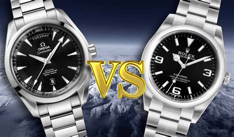 omega seamaster aqua terra vs rolex explorer|rolex explorer omega aqua terra.